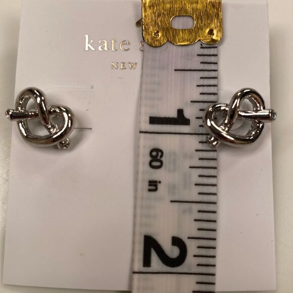 Kate Spade Love Me Knot Studs - Picture 3 of 4